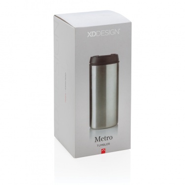 Logo trade business gifts image of: Metro tumbler