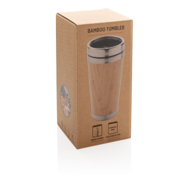 Logo trade promotional gifts picture of: Bamboo tumbler