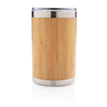 Logo trade corporate gift photo of: Bamboo coffee to go tumbler