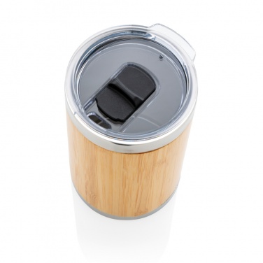 Logotrade promotional product image of: Bamboo coffee to go tumbler