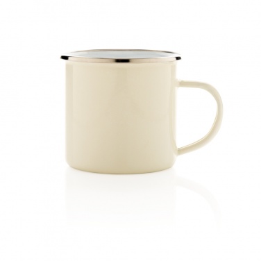 Logo trade promotional gifts picture of: Vintage enamel mug