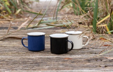 Logo trade promotional merchandise photo of: Vintage enamel mug