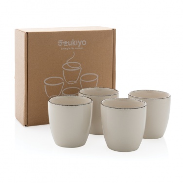 Logo trade promotional gifts picture of: Ukiyo 4pcs drinkware set
