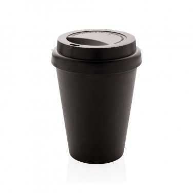 Logo trade advertising products image of: Reusable double wall coffee cup 300ml