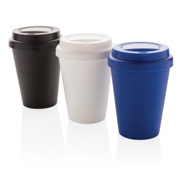 Logotrade promotional product picture of: Reusable double wall coffee cup 300ml