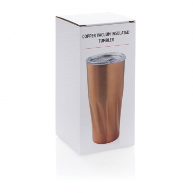 Logo trade promotional merchandise picture of: Copper vacuum insulated tumbler