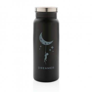 Logo trade promotional giveaways image of: RCS Recycled stainless steel vacuum bottle 600ML
