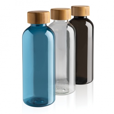 Logo trade promotional items picture of: RCS RPET bottle with bamboo lid