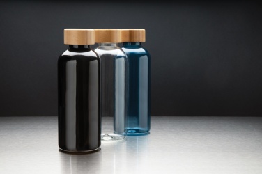 Logo trade corporate gift photo of: RCS RPET bottle with bamboo lid