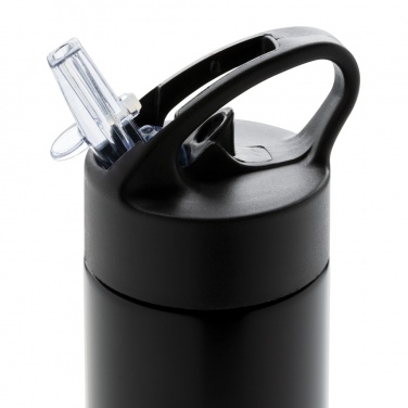 Logo trade promotional giveaway photo of: Sport bottle with straw