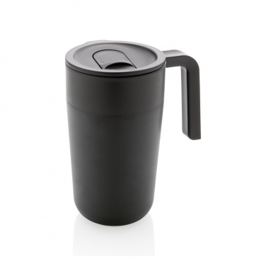Logo trade advertising products picture of: GRS Recycled PP and SS mug with handle