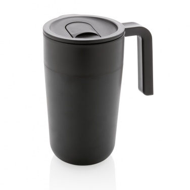 Logo trade promotional item photo of: GRS Recycled PP and SS mug with handle