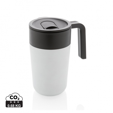 Logo trade promotional products picture of: GRS Recycled PP and SS mug with handle
