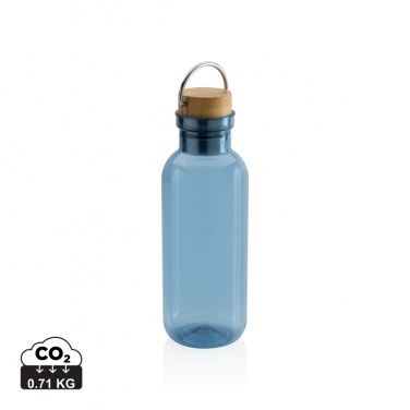 Logo trade promotional merchandise photo of: RCS RPET bottle with bamboo lid and handle