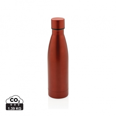 Logo trade promotional product photo of: RCS Recycled stainless steel solid vacuum bottle