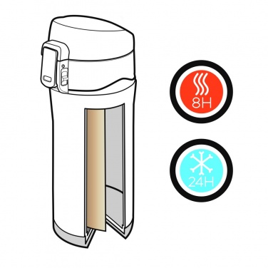 Logotrade promotional giveaways photo of: Swiss Peak Elite copper vacuum mug