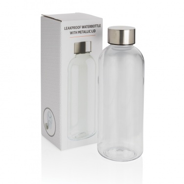 Logotrade promotional items photo of: Leakproof water bottle with metallic lid