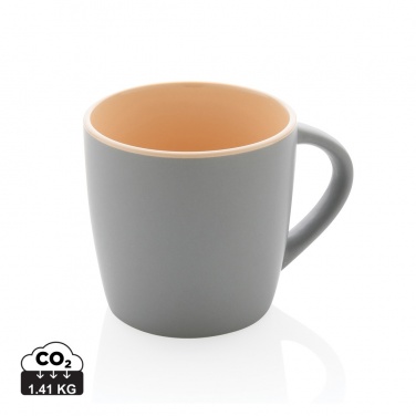 Logo trade promotional items picture of: Ceramic mug with coloured inner 300ml