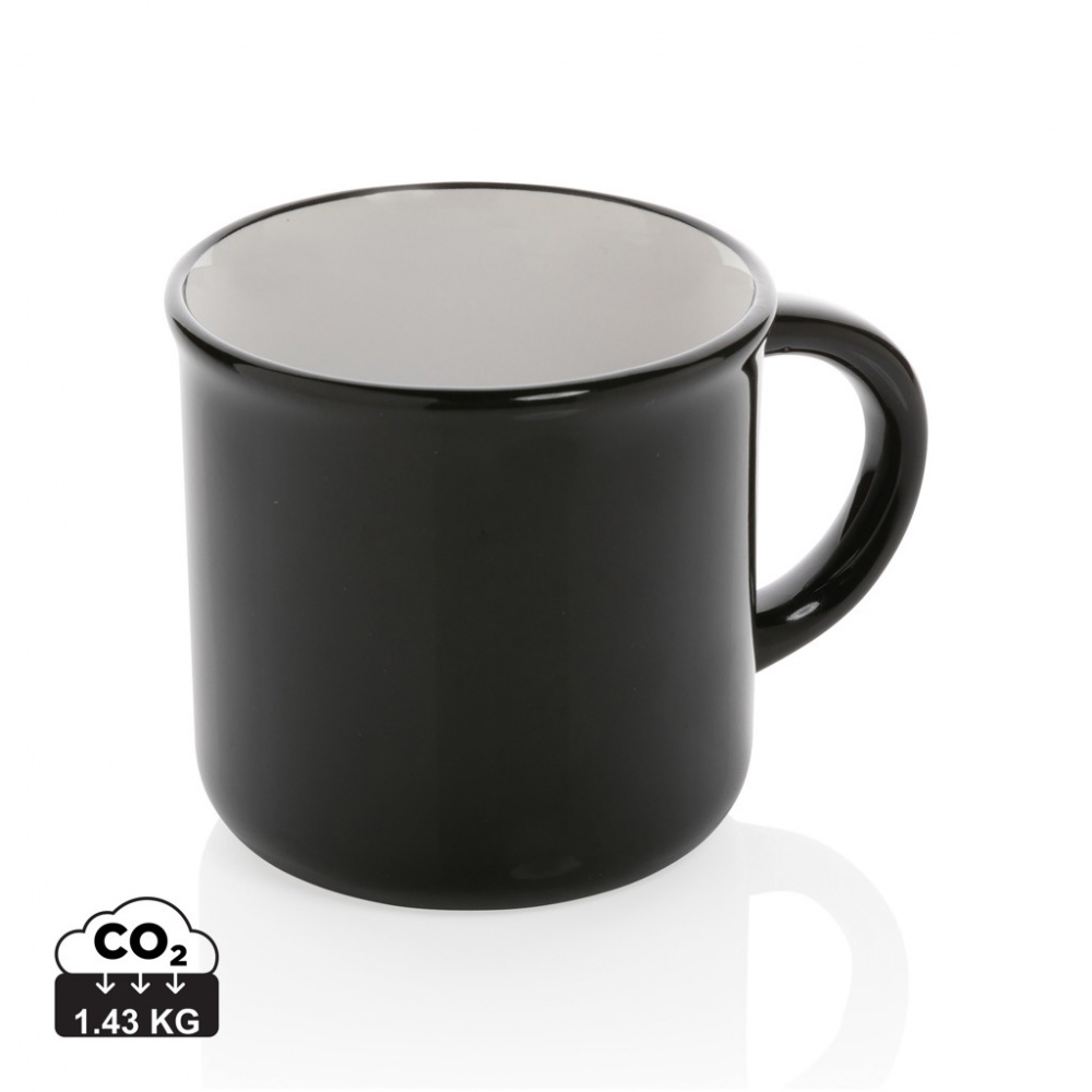 Logotrade promotional item image of: Vintage ceramic mug 280ml