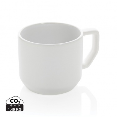 Logo trade promotional items picture of: Ceramic modern mug 350ml