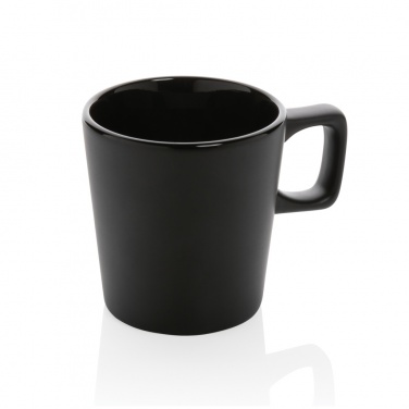 Logotrade promotional products photo of: Ceramic modern coffee mug 300ml