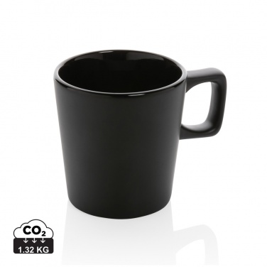Logotrade promotional product image of: Ceramic modern coffee mug 300ml