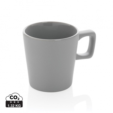 Logo trade corporate gifts picture of: Ceramic modern coffee mug 300ml