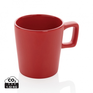 Logotrade corporate gift picture of: Ceramic modern coffee mug 300ml