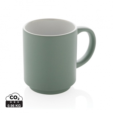 Logotrade promotional product image of: Ceramic stackable mug 180ml