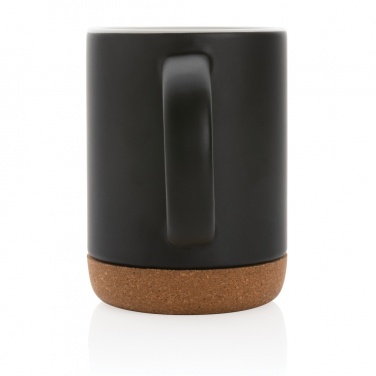 Logo trade promotional giveaways picture of: Ceramic mug with cork base 280ml
