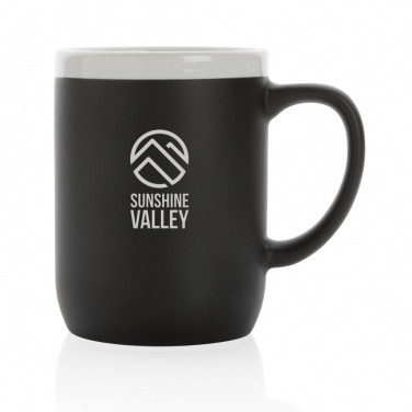 Logotrade promotional products photo of: Ceramic mug with white rim 300ml