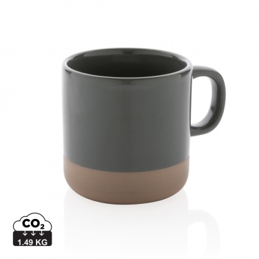 Logotrade promotional item picture of: Glazed ceramic mug 360ml