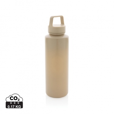 Logo trade advertising products image of: RCS certified recycled PP water bottle with handle