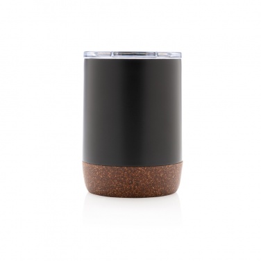 Logo trade promotional gifts image of: RCS Re-steel cork small vacuum coffee mug