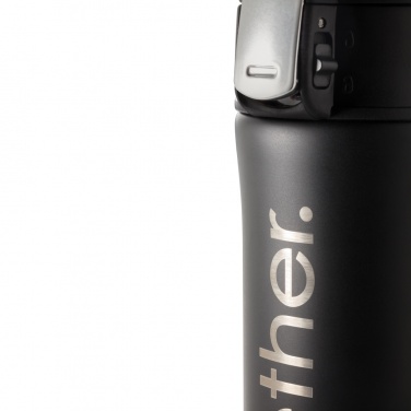 Logo trade promotional product photo of: RCS Recycled stainless steel easy lock vacuum mug
