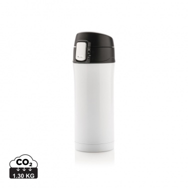 Logotrade business gifts photo of: RCS Recycled stainless steel easy lock vacuum mug