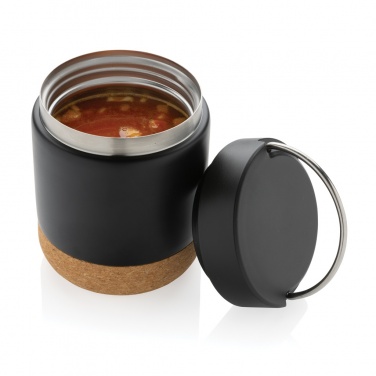 Logo trade promotional giveaway photo of: Savory RCS certified recycled stainless steel foodflask