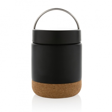 Logo trade promotional giveaways image of: Savory RCS certified recycled stainless steel foodflask