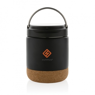 Logotrade promotional merchandise picture of: Savory RCS certified recycled stainless steel foodflask