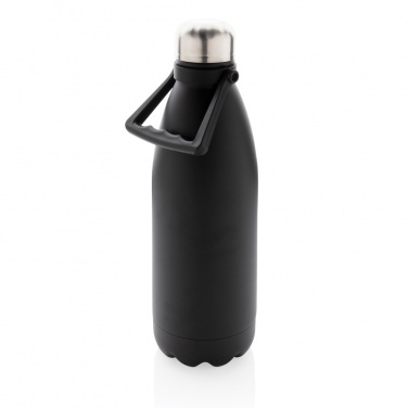Logo trade promotional items image of: RCS Recycled stainless steel large vacuum bottle 1.5L