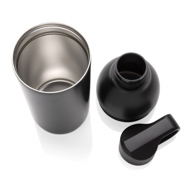 Logo trade business gift photo of: Flow RCS recycled stainless steel vacuum bottle