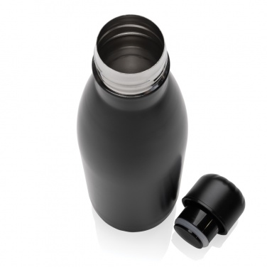 Logo trade promotional gifts image of: Eureka RCS certified re-steel single wall water bottle