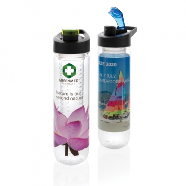 Logo trade business gifts image of: Water bottle with infuser