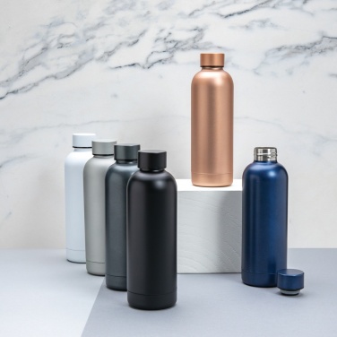 Logo trade promotional giveaways picture of: Impact stainless steel double wall vacuum bottle