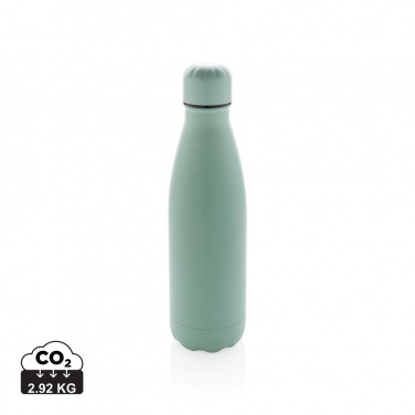 Logotrade business gift image of: Solid colour vacuum stainless steel bottle 500 ml