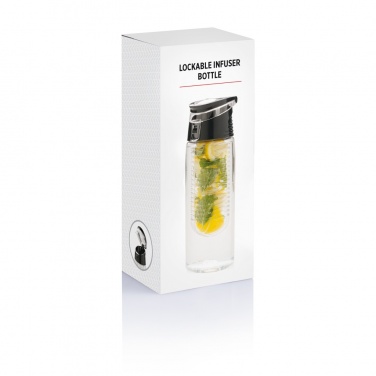 Logo trade advertising products picture of: Lockable infuser bottle