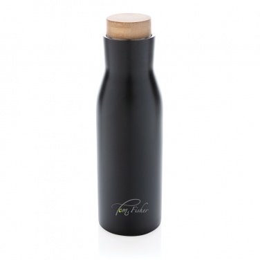 Logo trade advertising products image of: Clima leakproof vacuum bottle with steel lid