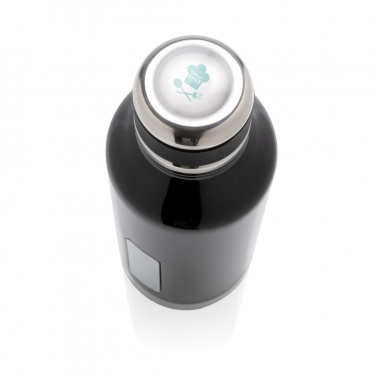 Logotrade promotional product image of: Leak proof vacuum bottle with logo plate
