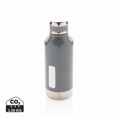 Logotrade promotional products photo of: Leak proof vacuum bottle with logo plate