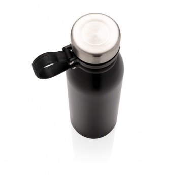 Logotrade promotional giveaway image of: Copper vacuum insulated bottle with carry loop